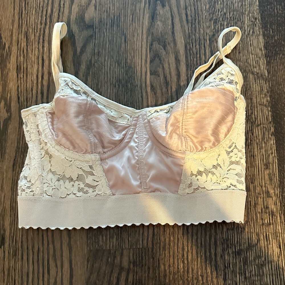 Urban outfitters cropped corset